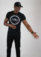 I.N.E FITNESS BLACK T-SHIRT